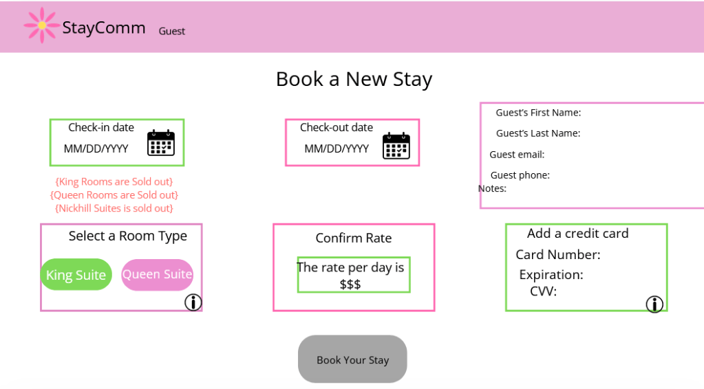 StayComm – Design&nbsp;Development